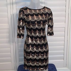 sequin mini dress size small
